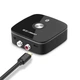Bluetooth-ресивер UGREEN CM106 Wireless Bluetooth Audio Receiver BT5.1 with 3.5mm and 2xRCA Adapter Black (40759) - изображение 3