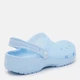 Женские кроксы Crocs Classic Frosted Clog BCc 210928-4NS 41-42 (M8/W10) 26 см Blue Calcite (198445171833) - изображение 5