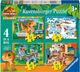 Пазл Ravensburger 4 в 1 Jurassic World Explorers 12/16/20/24 елементи 12004027 (4005555040279) - зображення 1