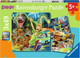 Пазл Ravensburger Scooby Doo Night Fright 3 x 49 елементів 5242 (4005556052424) - зображення 1