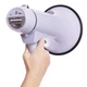 Громкоговоритель мегафон (рупор) HW-20B 30W лиловый - изображение 4