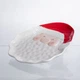 Блюдо сервировочное Santa Claus 27х21 см фарфоровое новогоднее для подачи закусок Yiwu CR-1-32 - изображение 2