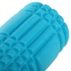 Ролер масажний циліндр (ролик мфр) 33см Grid 3D Roller EVA LiveUp LP8231 (d-13см, синій) - изображение 4