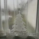 Новогодняя наклейка Елочка с подарками 56х60см (Елка наклейи для декор окон стен самоклейка) матовая Белый (HP-027L-010M) - изображение 10