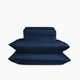 Простынь на резинке MBM HOME "Лунное сияние" 180x200 см глубокий синий (BL-FS-19 DEEP BLUE) - изображение 5