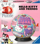Пазл 3D Ravensburger Куля Hello Kitty 72 елементи 11630 (4005556116300) - зображення 1