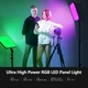 Комплект студійного світлодіодного відеосвітла зі штативами NEEWER RGB168 60Вт з APP керуванням (2500K до 8500K, RGB, CRI 97+) - зображення 3
