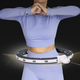 Zestaw HMS Hula hop magnetyczny HHM15 z licznikiem czarny + pas wyszczuplający BR163 czerwony (5907695511864) - obraz 14