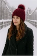 Шапка Primark S/M Бордовий 5004240 - зображення 4