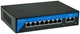 Комутатор Seven P7328 8*PoE / 2*Uplink/ 100 Мбіт/с / для невеликих систем відеоспостереження - зображення 1