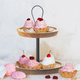 Двоярусна тортівниця Orion дерев'яна 30 см (8592381188696) - зображення 2