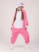 Детская пижама кигуруми Хэллоу Китти Hello Kitty Розовый Kigurumi krd0049 120 см - изображение 8