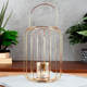 Lampion Home Styling Collection na świeczkę metalowy złoty 21.5 cm (8719987975622) - obraz 2