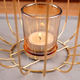 Lampion Home Styling Collection na świeczkę metalowy złoty 21.5 cm (8719987975622) - obraz 5