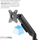 Настільне кріплення для монітора OfficePro MA500B з газліфтом 17-32" 2-9 кг Black - зображення 8