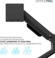 Настільне кріплення для монітора OfficePro MA601B з пружиною 17-40" 2-12 кг Black - зображення 14