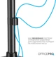 Настільне кріплення для монітора OfficePro MA111B 17-49" 2-20 кг Black - зображення 11