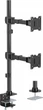 Настільне кріплення для двох моніторів OfficePro 17-49" 2-20 кг Black (MA122B) - зображення 1