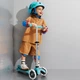 Самокат Micro серии Mini Deluxe Glow LED - Ледник Аква - изображение 10
