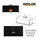 Витяжка WEILOR LUNA WBG 59 BLACK SILENCE - изображение 12