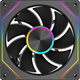 Кулер для корпуса реверсный PcCooler FG120R ARGB BK черный (6940526108627) - изображение 1
