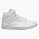 Кроссовки мужские Jordan 1 Mid White 44.5 Білий 554724-130 - изображение 2