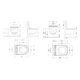 Комплект: Унітаз підвісний Qtap Jay Ultra Quiet + Qtap Tern Ultra Quiet (QT07335177W47924) - изображение 2