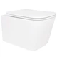 Унітаз підвісний Qtap Crow Ultra Quiet безобідковий з сидінням Soft close (QT05335172W) - изображение 1