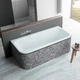 Ванна акрилова Radaway Arania 180x85 з ніжками + сифон R135L (WA1 46 180x085U) - изображение 2