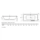 Ванна акрилова Radaway Arania 180x85 з ніжками + сифон R135L (WA1 46 180x085U) - изображение 3