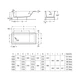 Ванна акрилова Roca Easy 170x75 - зображення 2