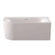 Ванна акрилова Knief Fresh XS Left 155x80 з щілинним переливом - изображение 1