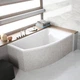 Ванна акрилова Radaway SITERA 160x95L з ніжками + сифон R135L (WA1 32 160x095L) - изображение 2