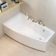 Ванна акрилова Radaway SITERA 160x95L з ніжками + сифон R135L (WA1 32 160x095L) - изображение 4