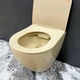 Унітаз підвісний VBI Vulcano Beige Matt (VBI 020408) - изображение 3