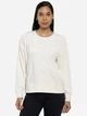 Свитшот женский Calvin Klein 421493374 L Молочный ( 1159845990) - изображение 1