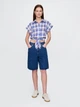 Рубашка женская GAP 893727447 S Синий/Красный ( 1159846202) - изображение 3