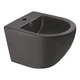 Підвісне біде Qtap Robin 495х370х325 Matt black (QT1355046FMB) - изображение 1