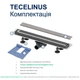 Душовий канал TECElinus у зборі мембранний г/затвор, 900мм - изображение 3