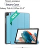 Чехол для планшета BeCover Smart Case для Samsung Galaxy Tab A11 Plus SM-X236B 11" Blue (BC_713997) - изображение 5