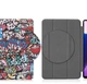 Чехол для планшета BeCover Smart Case для Samsung Galaxy Tab A11 Plus SM-X236B 11" Graffiti (BC_714005) - изображение 4
