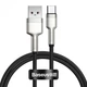 Кабель Baseus Cafule Series Metal Data Cable USB to Type-C 66W 1m (CAKF000101) - изображение 1