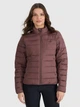 Куртка зимняя короткая женская 4F 4FWAW25TDJAF665-80S 2XL Коричневая (5905700777410) - изображение 1