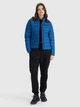 Куртка зимняя короткая женская 4F 4FWAW25TDJAF665-30S XS Синяя (5905700903765) - изображение 4