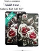 Чехол для планшета BeCover Smart Case для Samsung Galaxy Tab A11 SM-X133/X135 8.7" Black Rose (BC_713983) - изображение 6