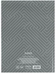 Записная книга Axent Pattern А4 20.3 х 27.3 мм 96 листов в клетку Серая (8425-2-A) - изображение 5