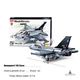 Конструктор Sluban F-16C Falcon (521 деталь). - зображення 2