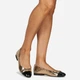 Женские балетки кожаные Michael Kors 730243887 38 Золотистые (1159851681) - изображение 2