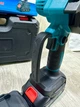 Акумуляторна ланцюгова міні пила в кейсі Krafftec (24V) 2 акумулятори 2 шини 3 ланцюги для обрізання дерев веткоріз, шина 15 см Німеччина (35678) - зображення 3