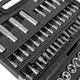 Набір інструментів професійний Werk 1/2" та 1/4" 94 од. 70222 (BP128454) - зображення 4